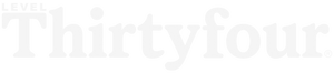 Level Thirtyfour logo white png